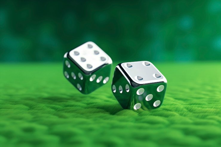 Layar permainan Free Bet Blackjack menampilkan opsi split dan double down gratis